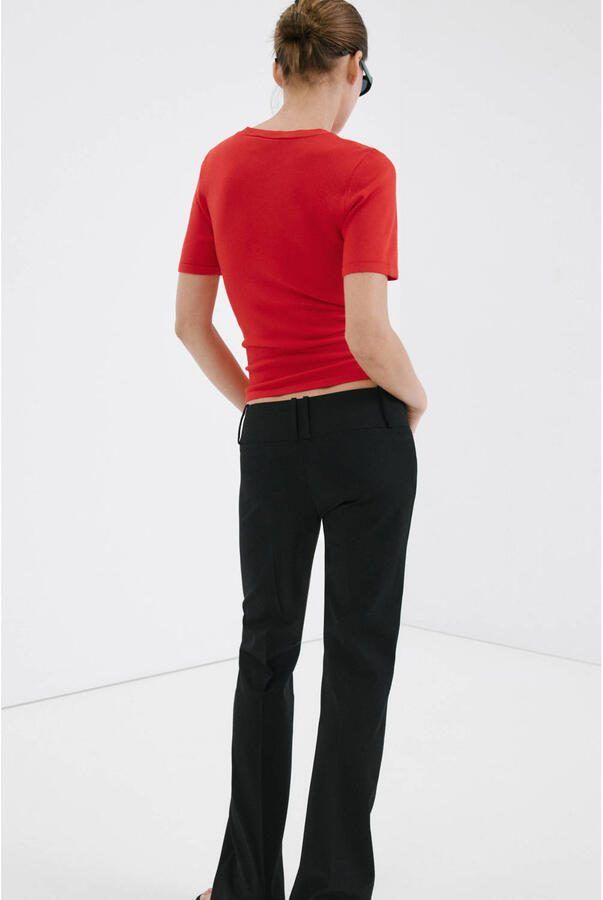 Mango T-shirt rood - Foto 2