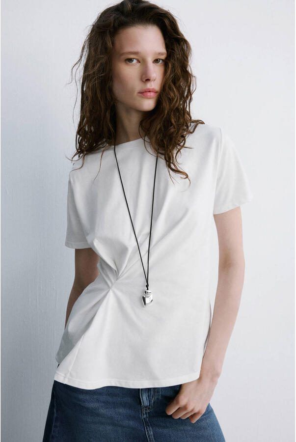 Mango T-shirt wit