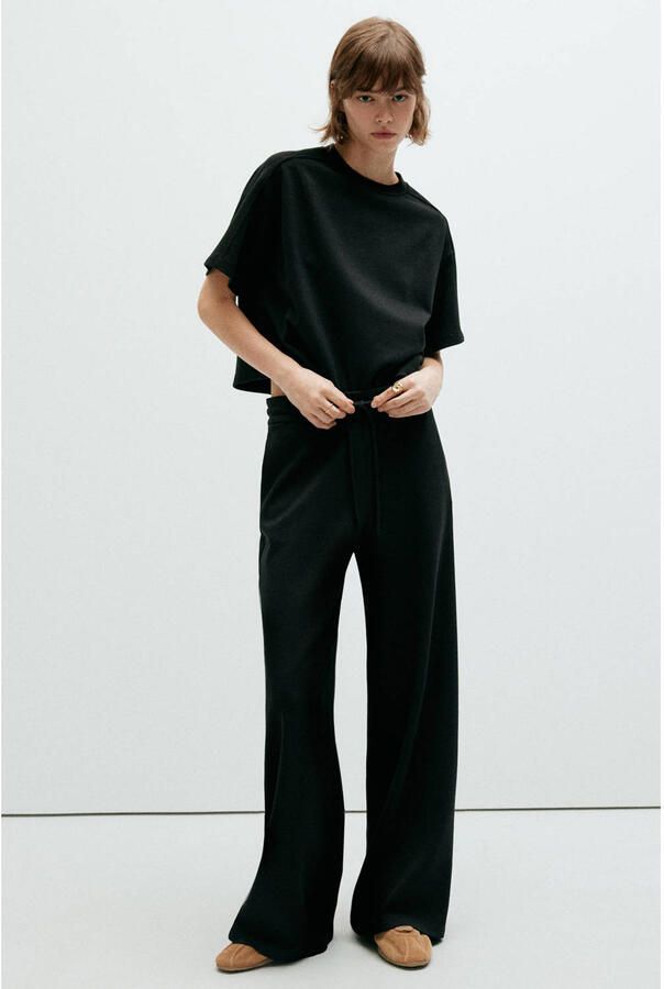 Mango T-shirt zwart - Foto 3