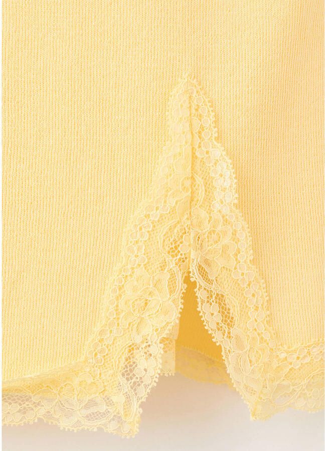Mango tanktop geel - Foto 2