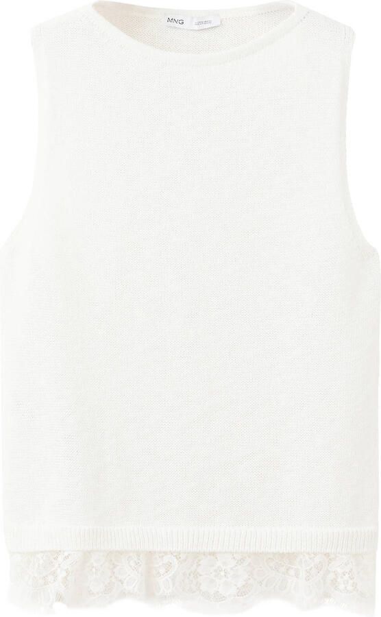 Mango top beige