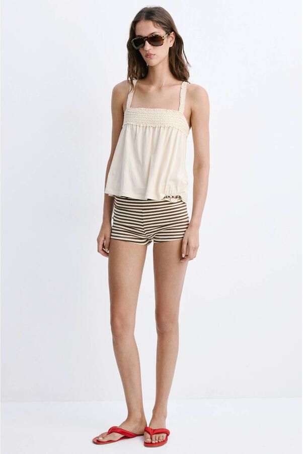 Mango top beige