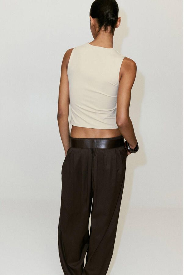 Mango top beige - Foto 3