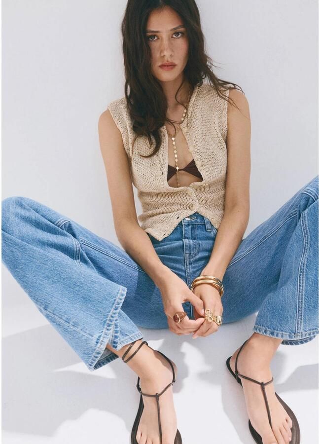 Mango top beige - Foto 2