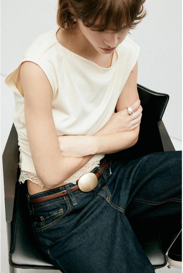 Mango top beige - Foto 3