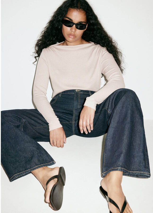 Mango top beige - Foto 2