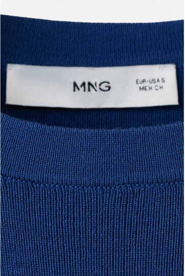 Mango top blauw - Foto 2