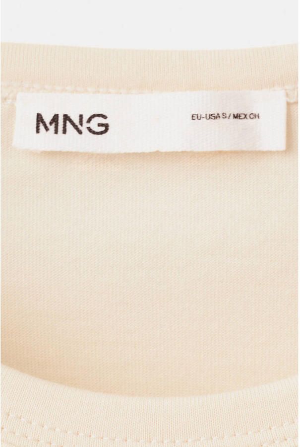 Mango top broderie beige - Foto 2