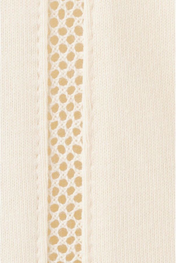 Mango top broderie beige - Foto 3