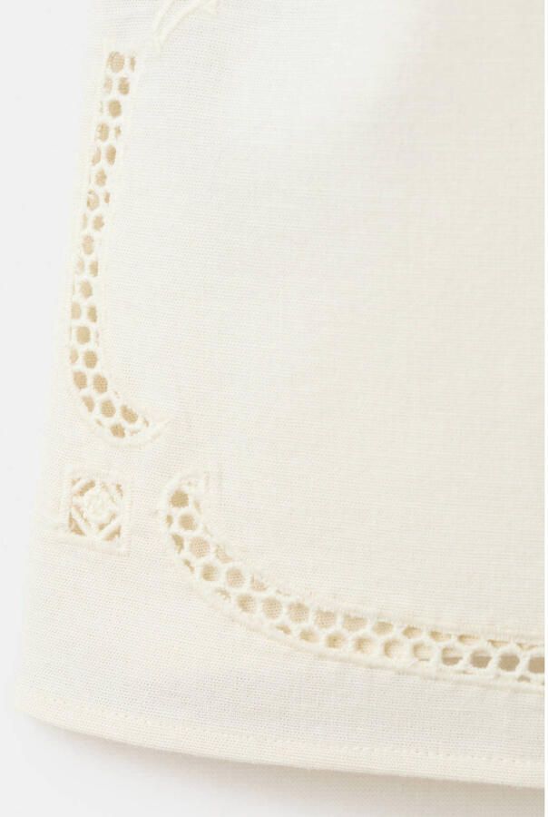 Mango top broderie ecru - Foto 3