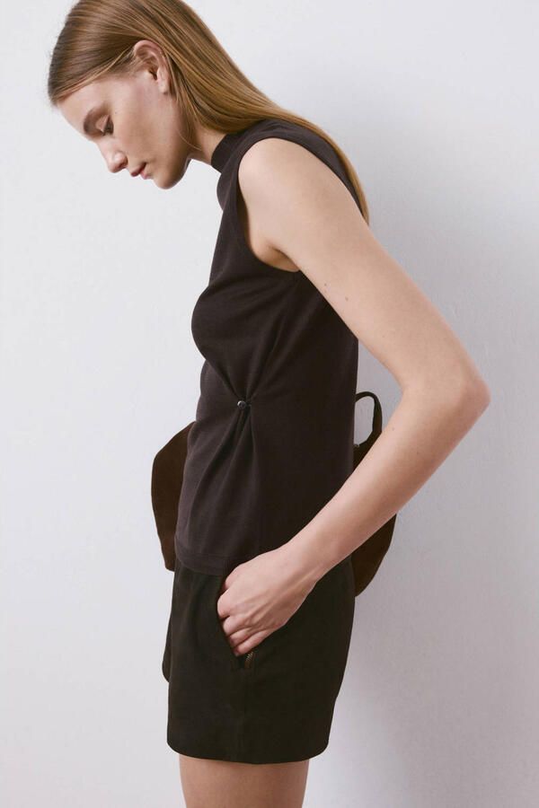 Mango top bruin - Foto 2
