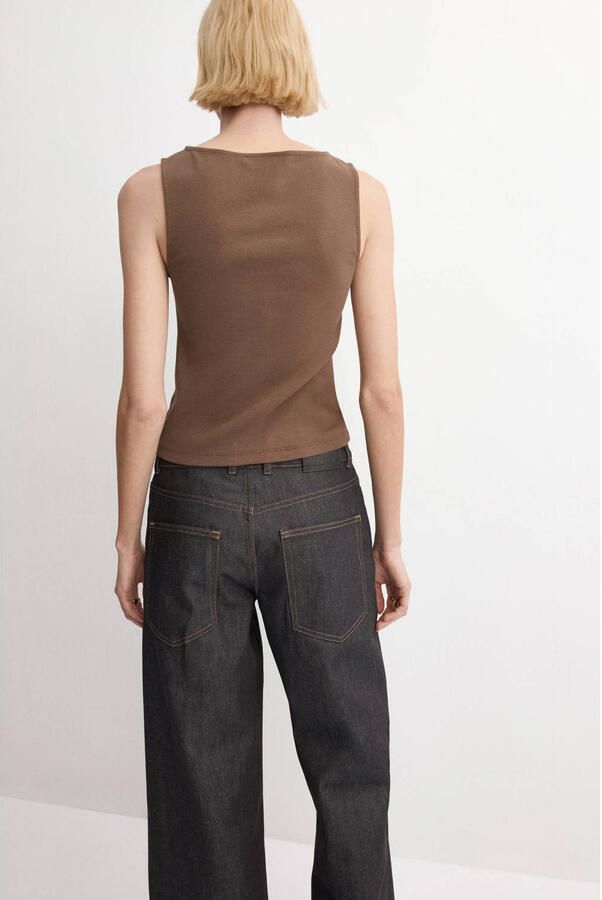 Mango top bruin - Foto 3