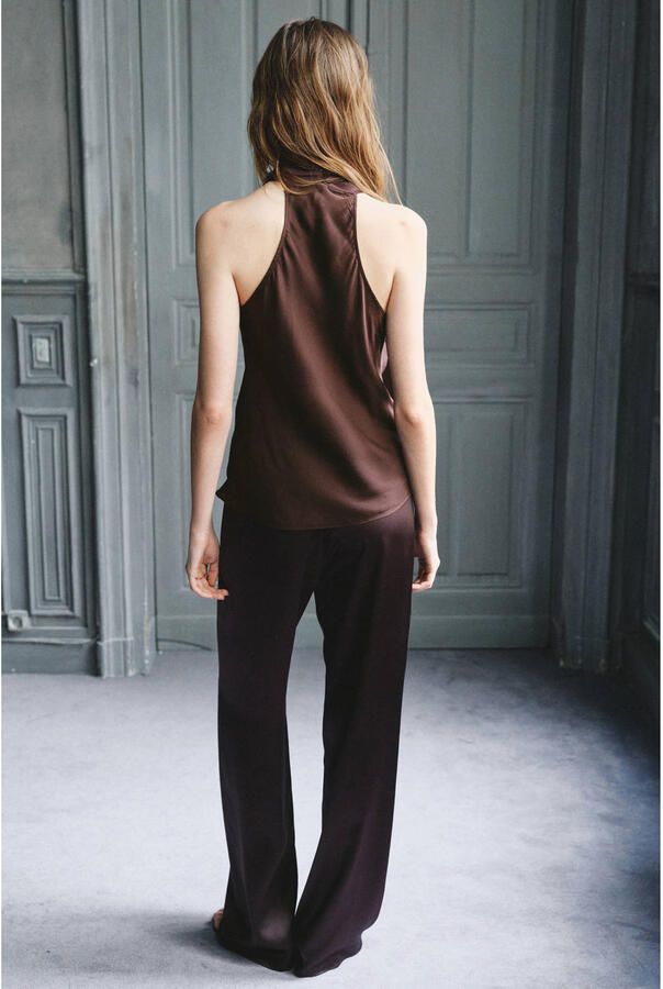 Mango top bruin - Foto 2