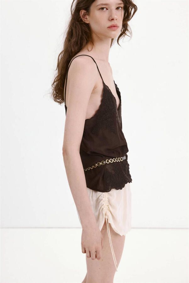 Mango top bruin - Foto 3