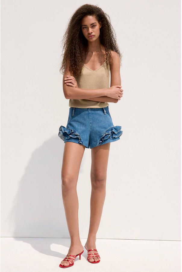 Mango top bruin - Foto 3