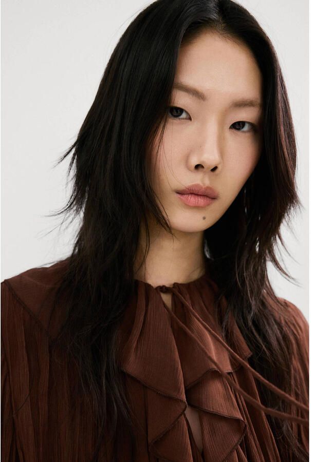 Mango top bruin - Foto 2