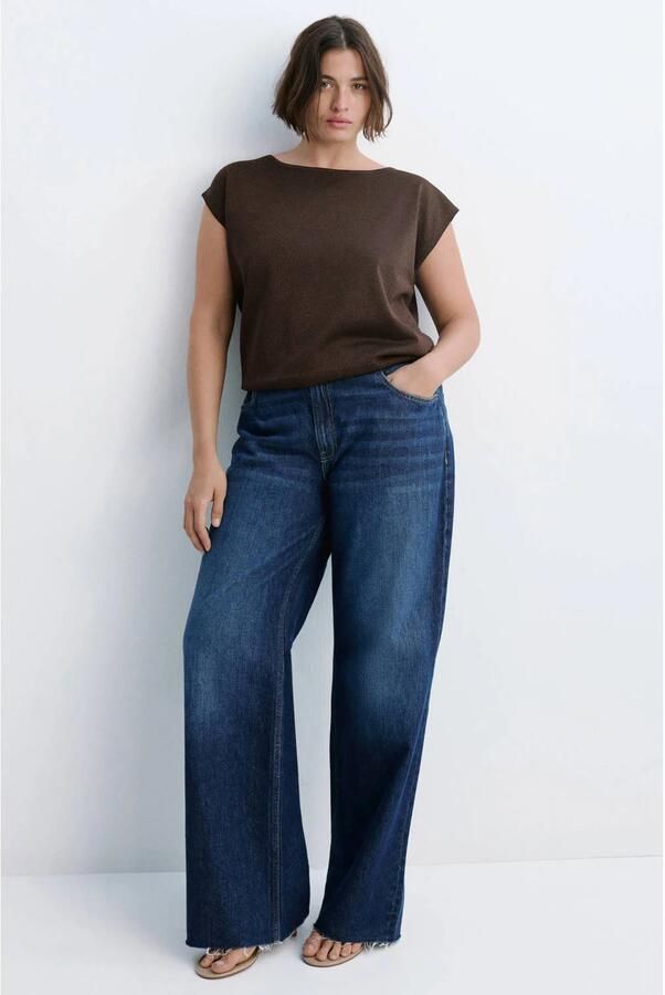 Mango top bruin - Foto 3