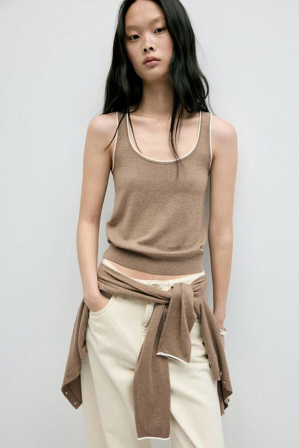 Mango top bruin