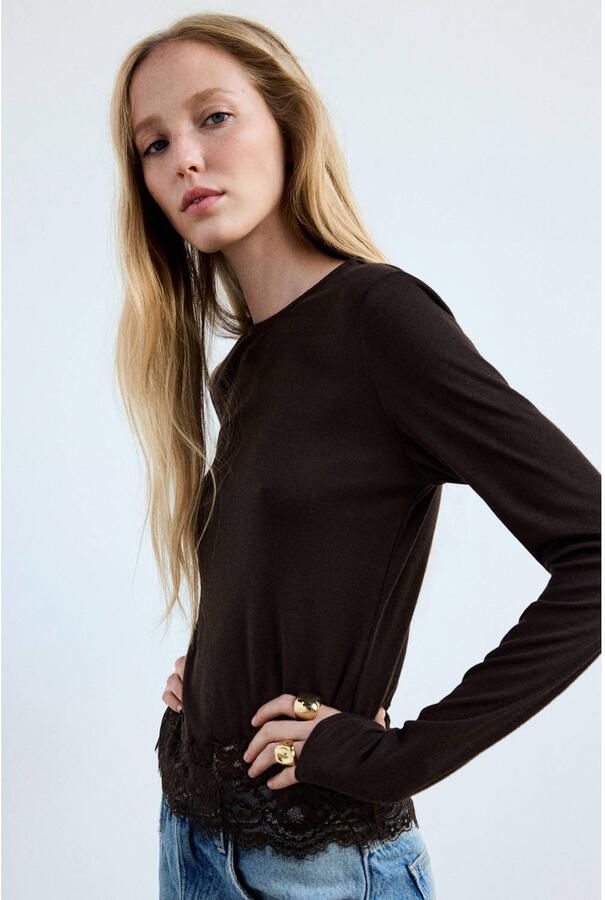 Mango top bruin