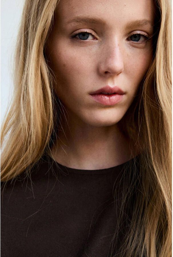 Mango top bruin - Foto 2
