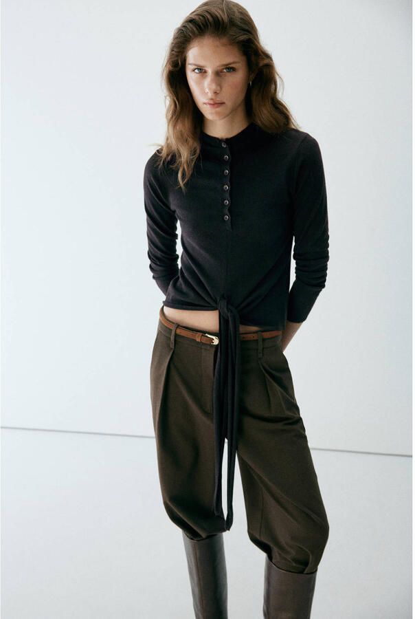 Mango top bruin