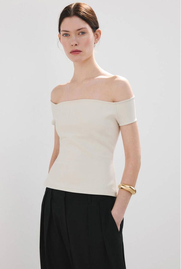 Mango top crème