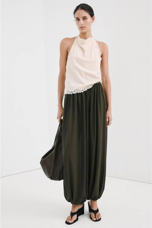 Mango top ecru