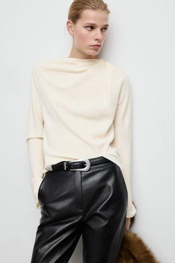 Mango top ecru