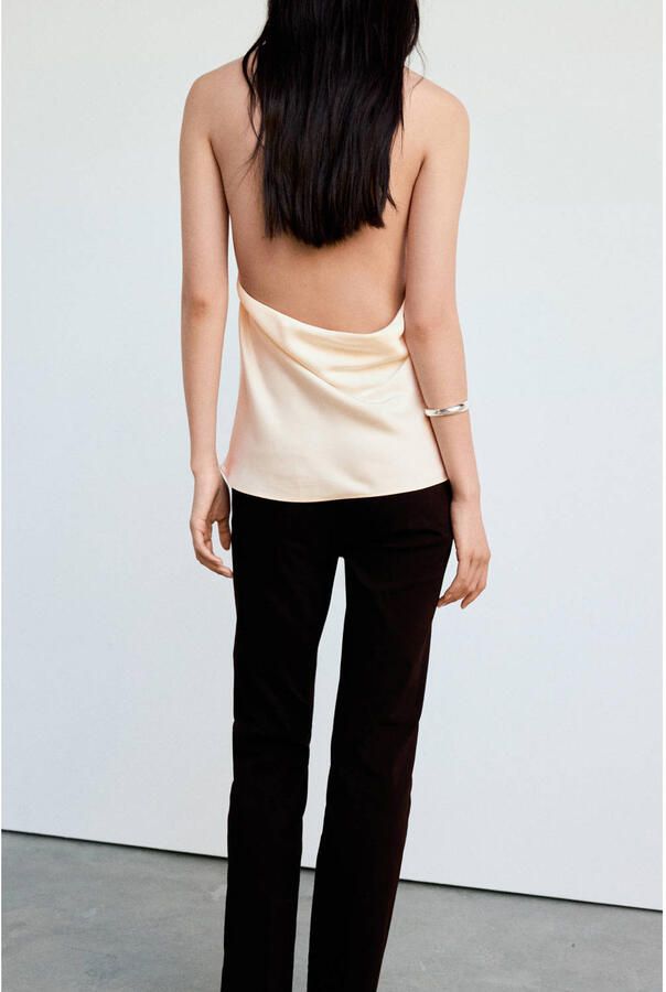 Mango top ecru - Foto 3