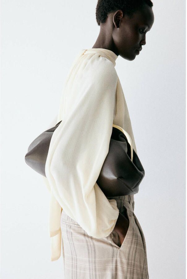 Mango top ecru - Foto 3