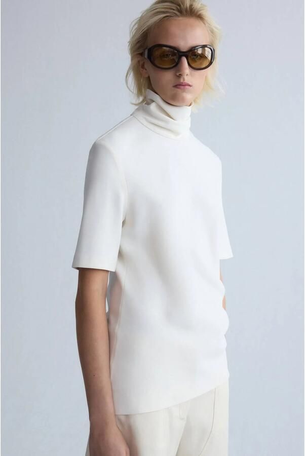 Mango top ecru