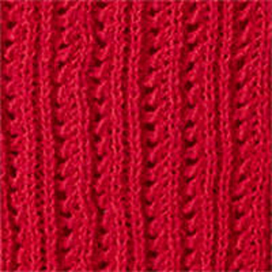 Mango top gebreid rood - Foto 2