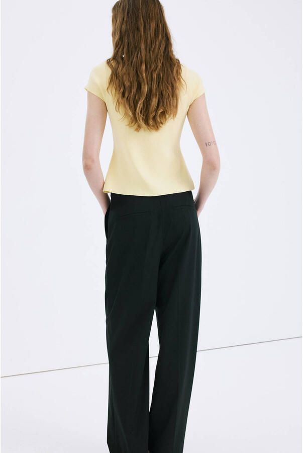 Mango top geel - Foto 3