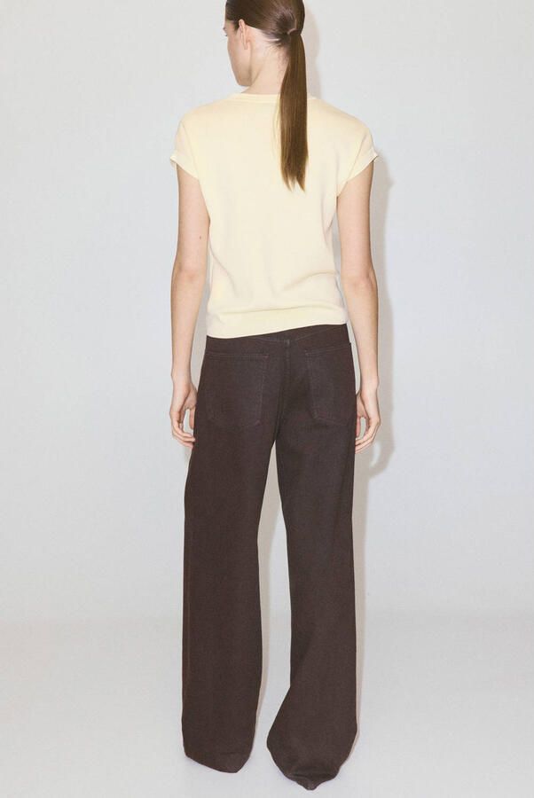 Mango top geel - Foto 2