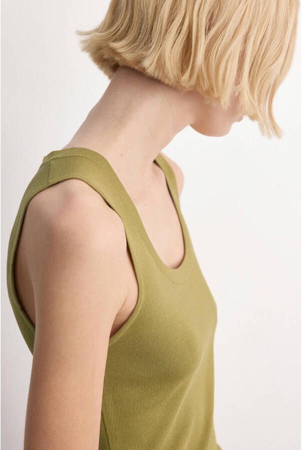 Mango top groen - Foto 2
