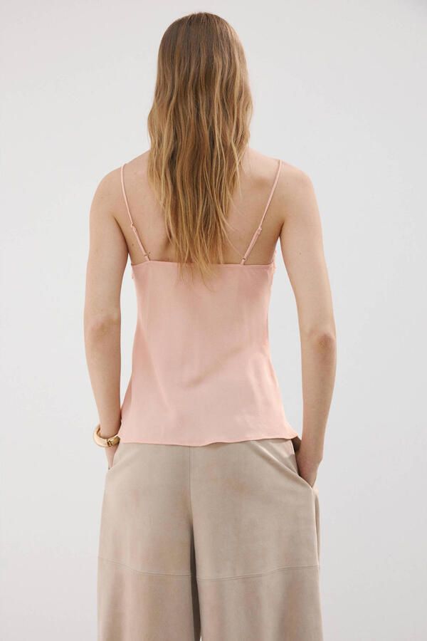 Mango top lichtroze