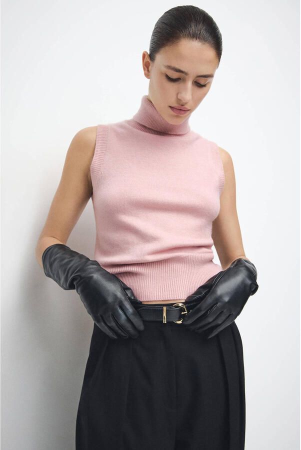 Mango top lichtroze