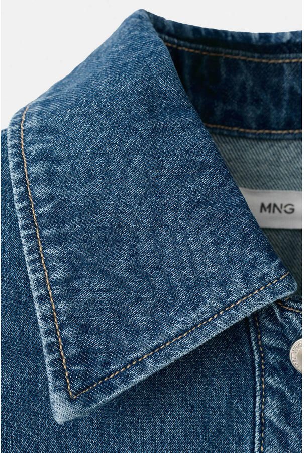 Mango top medium blue denim - Foto 2