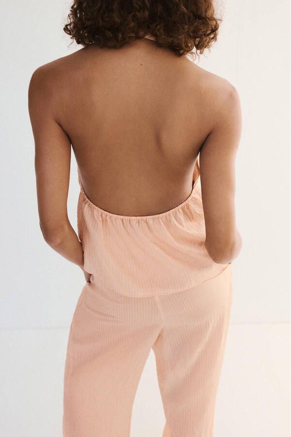 Mango top oranje - Foto 3
