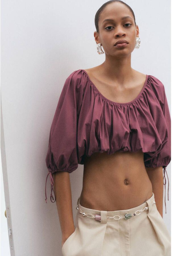 Mango top oudroze