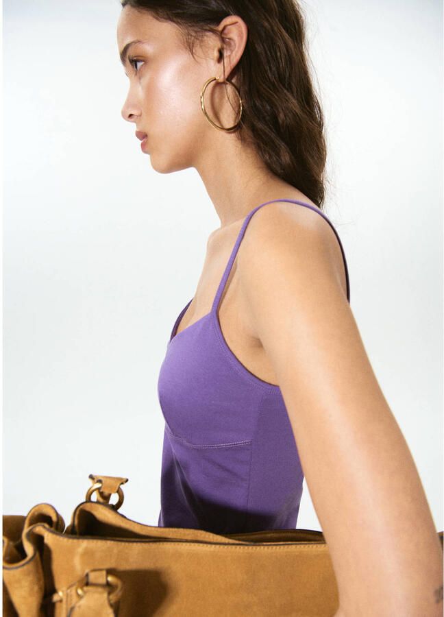 Mango top paars - Foto 2