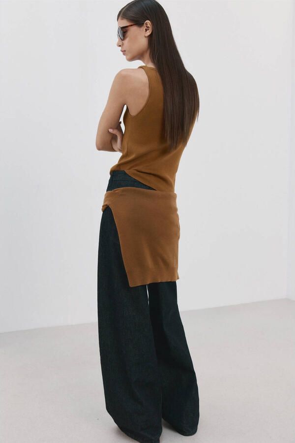 Mango top rib gebreid - Foto 2