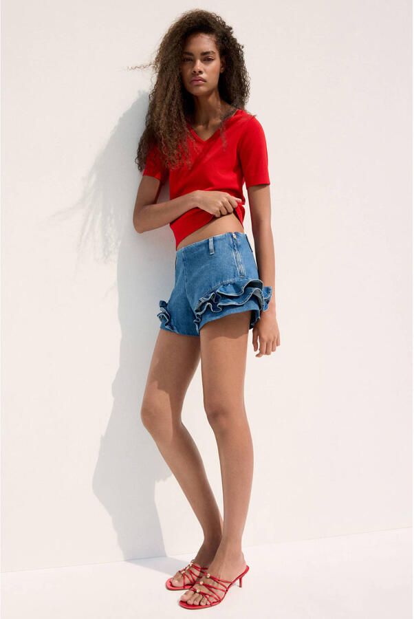 Mango top rood - Foto 2