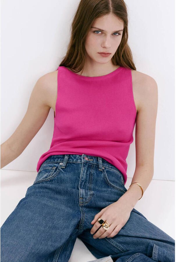 Mango top roze