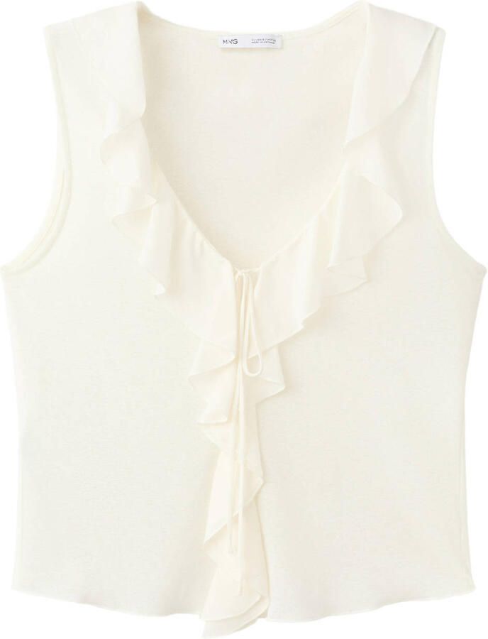Mango top wit - Foto 2