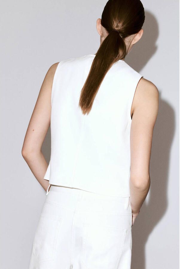 Mango top wit - Foto 3