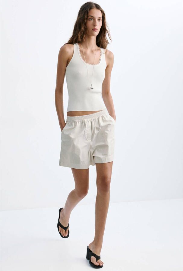 Mango top wit - Foto 2