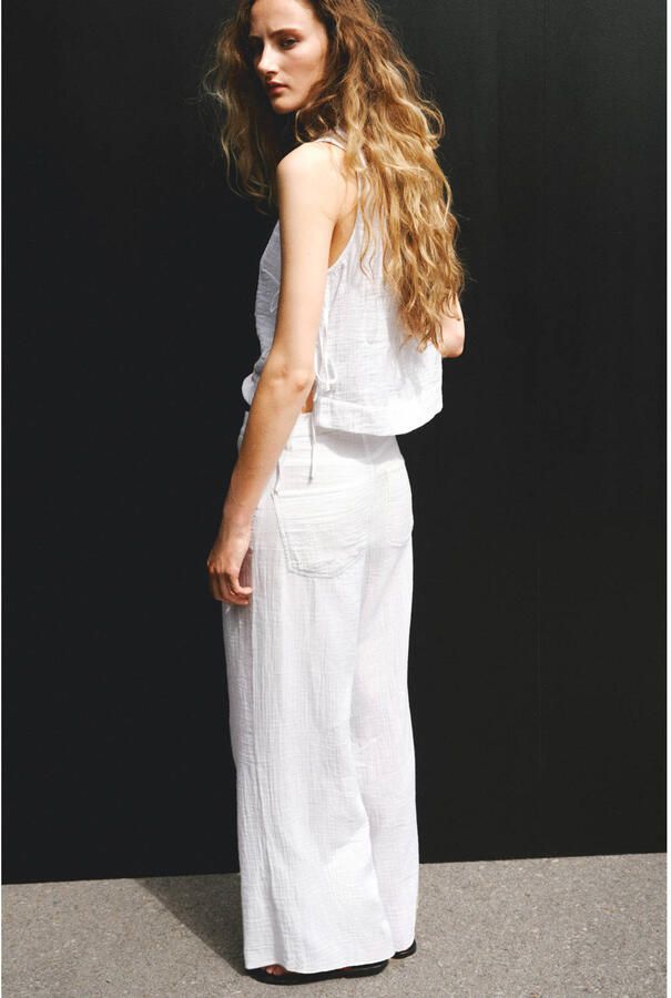 Mango top wit - Foto 3