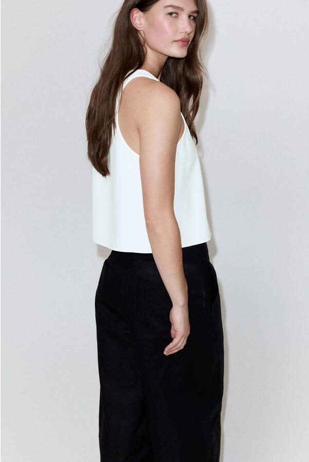 Mango top wit - Foto 3