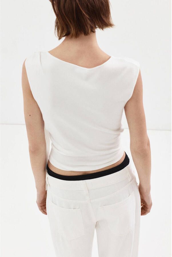 Mango top wit - Foto 3